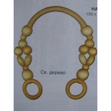 Ручки в виде полукольца. 